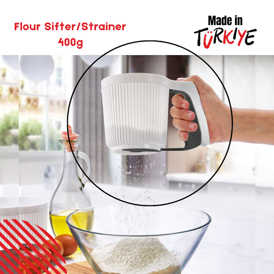 Plastic Flour Atta Sifter Mug Shape 400g