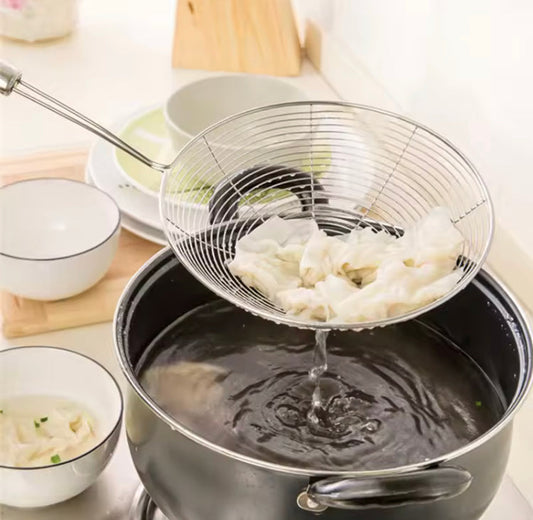 Stainless Steel Long Handle Frying Filter Sifter