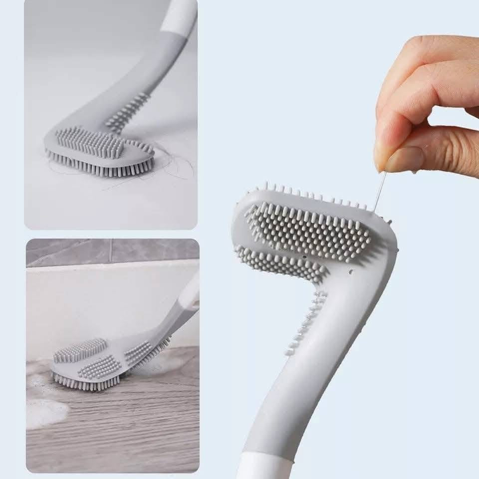 Golf Style Bathroom Cleaning Brush