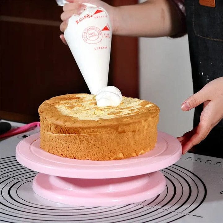 Cake Turnable Rotating Baking Tool Stand