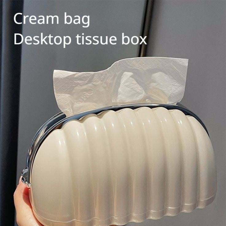 Luxury Desktop Bag Design Tissue Box