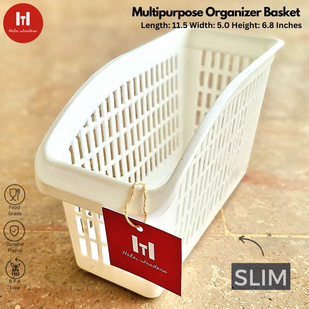 Multi-purpose Organizer Basket- Slim