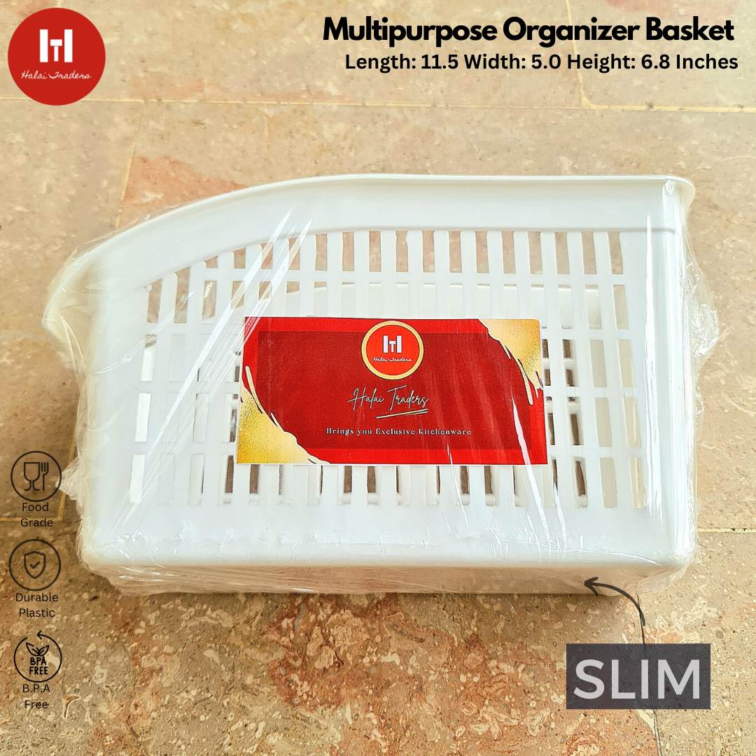 Multi-purpose Organizer Basket- Slim