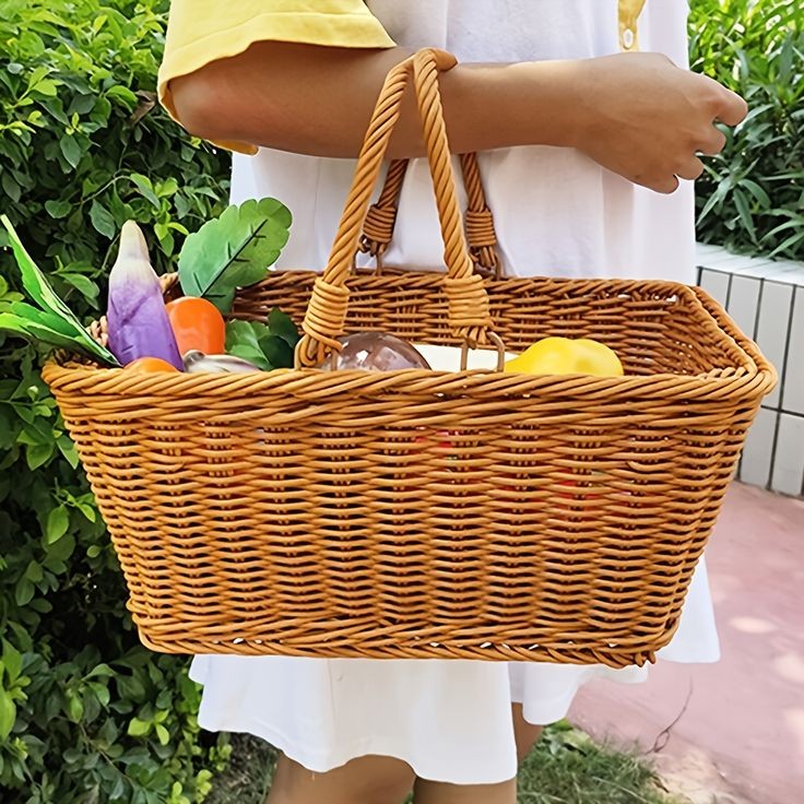 Rattan Storage Basket