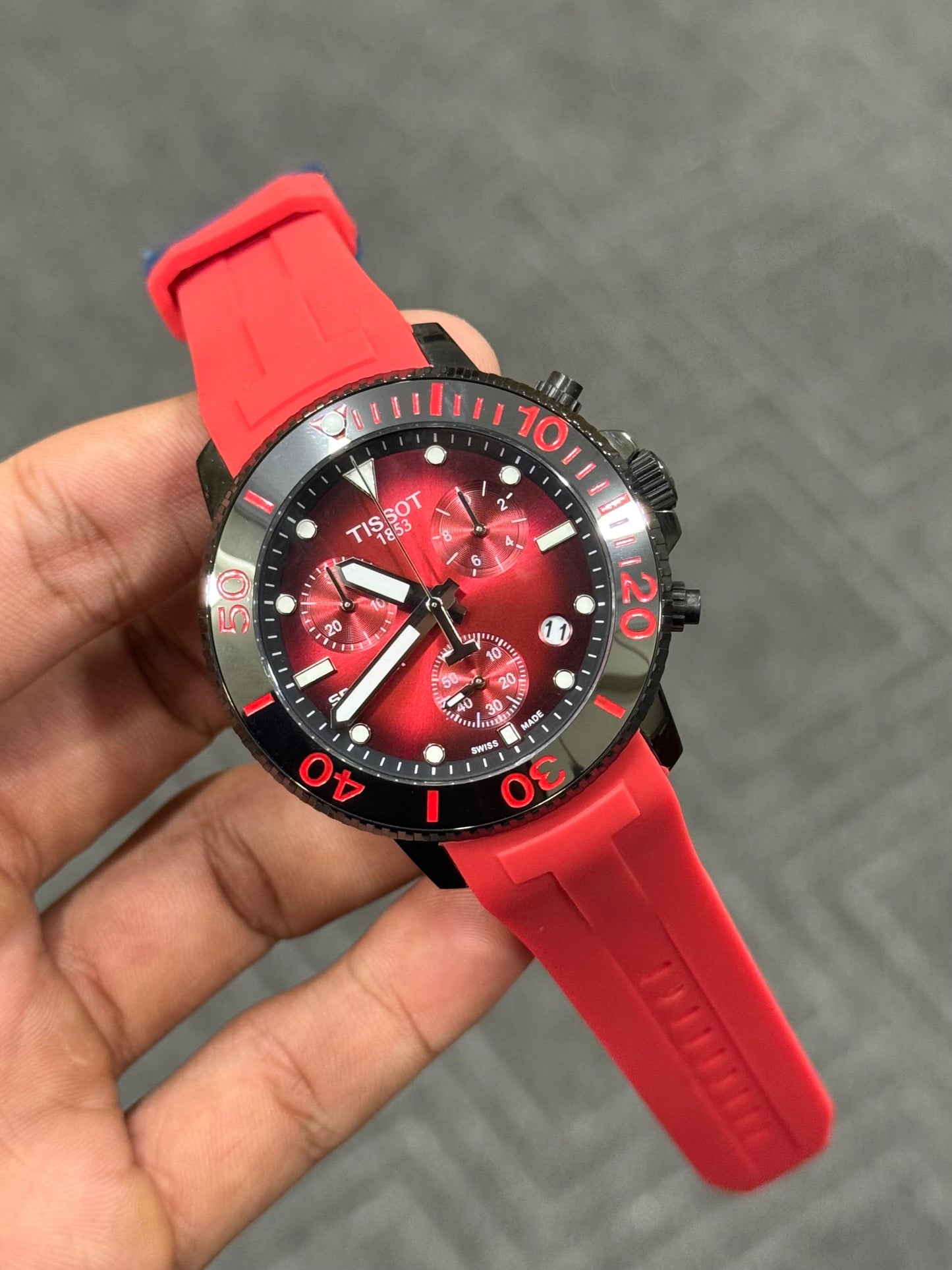 Tissot Chrono All Red