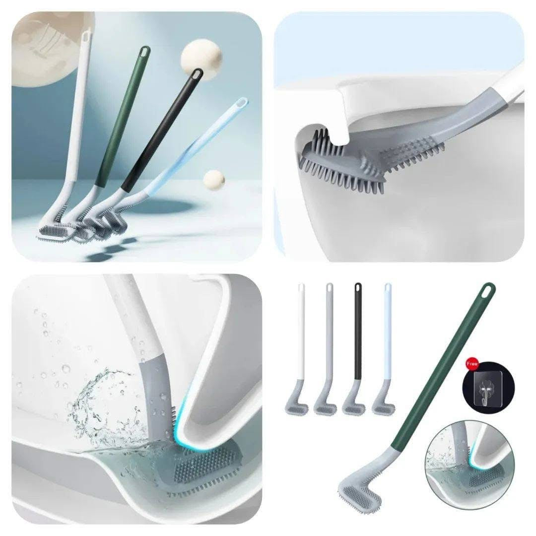 Golf Style Bathroom Cleaning Brush