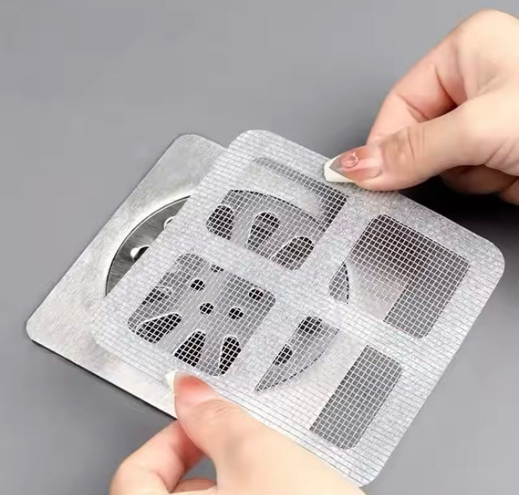 10 Pcs Disposable Floor Drain Stickers