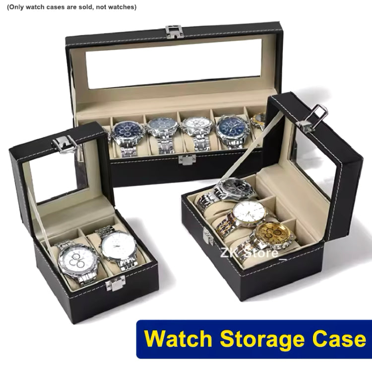 Leather Watches & Bracelets Storage Box
