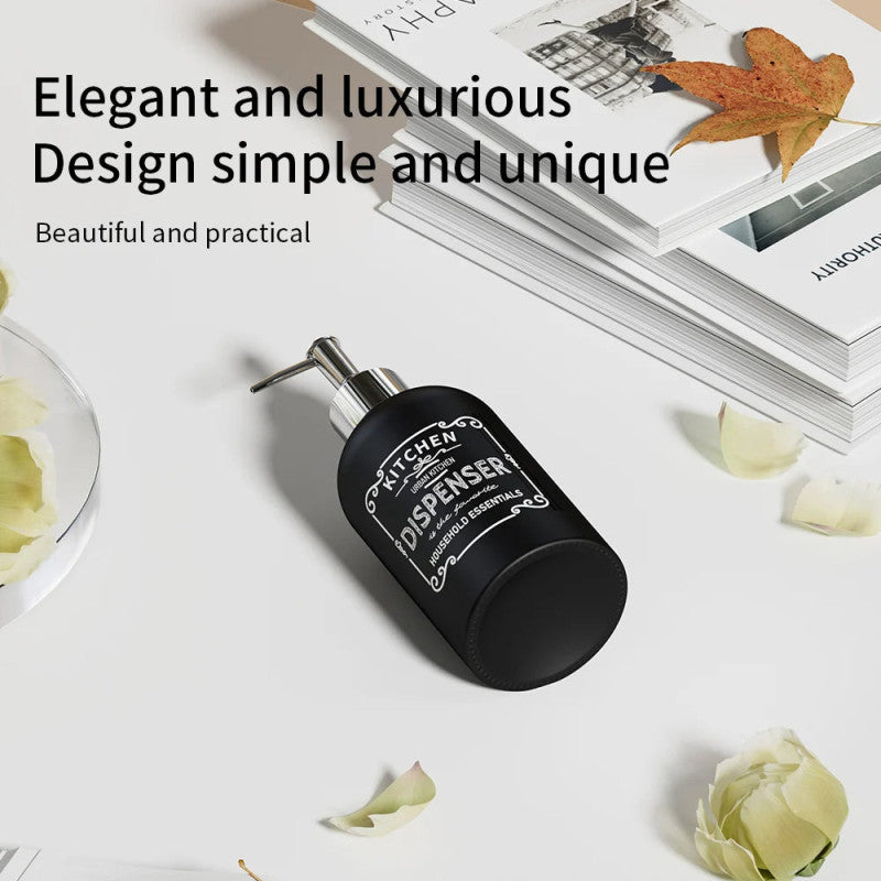 Nordic Style Glass Lotion & Soap Dispenser