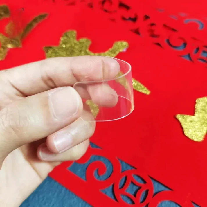 Reusable Waterproof Double-Sided Adhesive Stickers – 60 Pcs Per Pack (Buy 1 Get 1 Free)