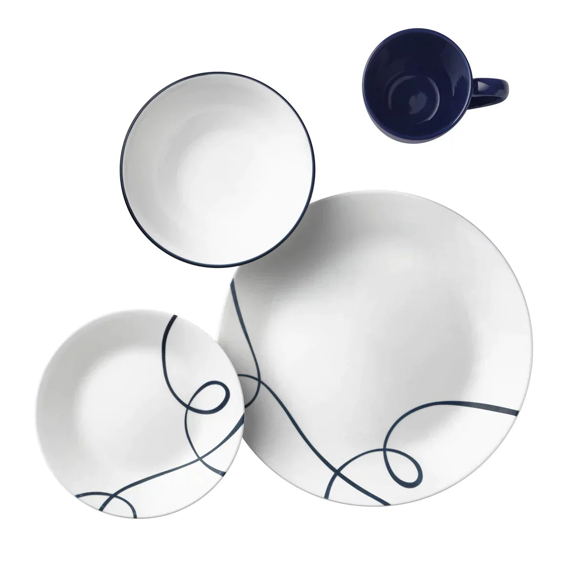 Corelle Classic Lia 16 Piece Dinnerware Set