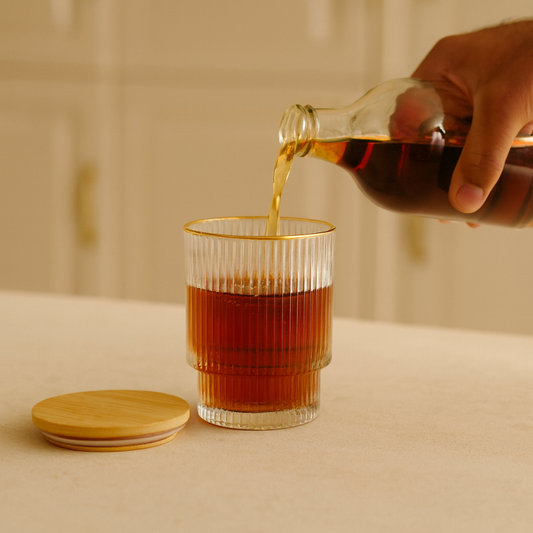 Premium 400 ml Glass Coffee/Tea Mug – Elegant & Durable