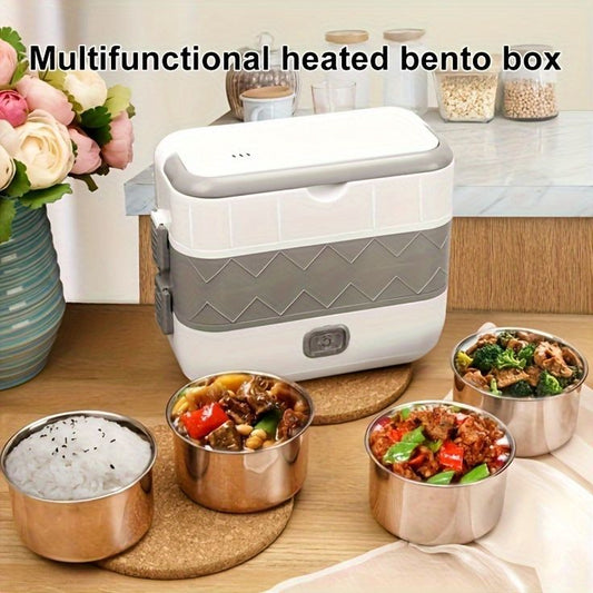 2 Layer Portable Electric Lunch Box