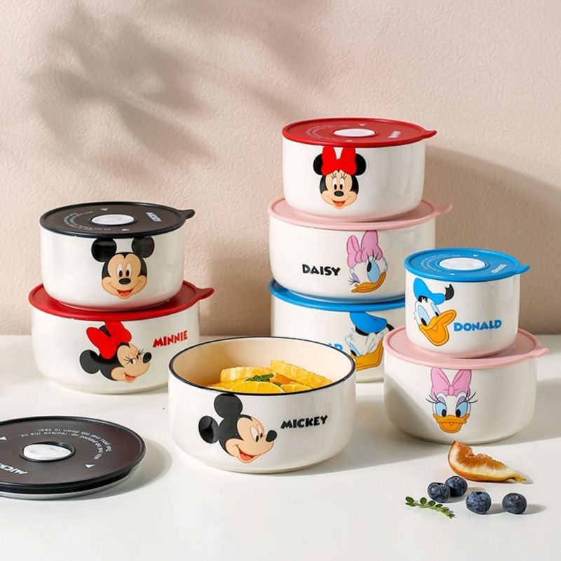 DISNEY Mickey & Friends Airtight Bowl Set