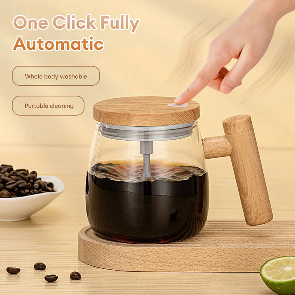 Self Stirring Mug 400ml, Electric Auto Mixing Cup