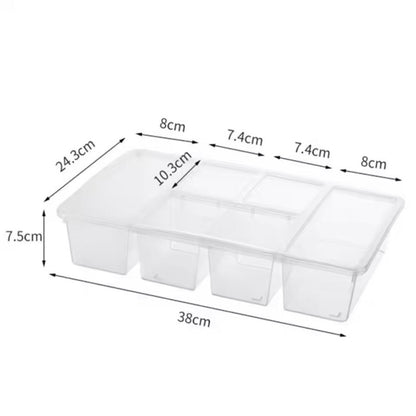 6 Compartment Food Storage Container