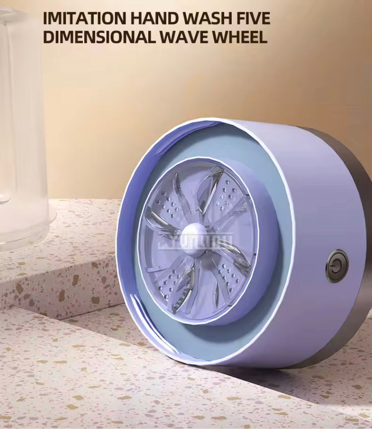 Portable Wireless Mini Washing Machine Compact Laundry Washer