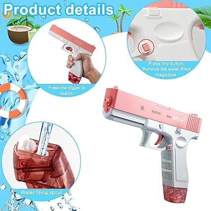 Glock Rechareable Automatic Water Gun