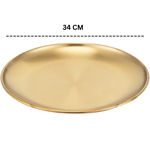 Gold Plated Stainless Steel Plate