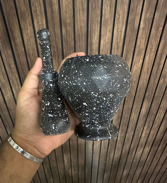 1Pc Fibre Grain Manual Herb Grinder and Masher - Portable, Handheld