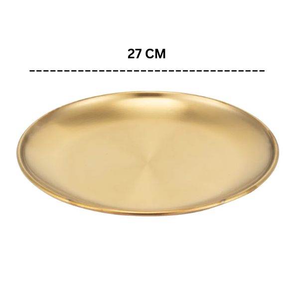 Gold Plated Stainless Steel Plate