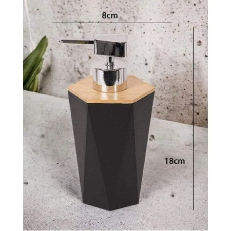 Geometrica Modern Liquid Soap Dispenser – Stylish Bathroom & Kitchen Accessory | Adornia.pk