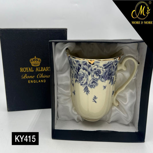 Royal Albert Single Mug – Off-White Ceramic Mug with Branded Gift Box