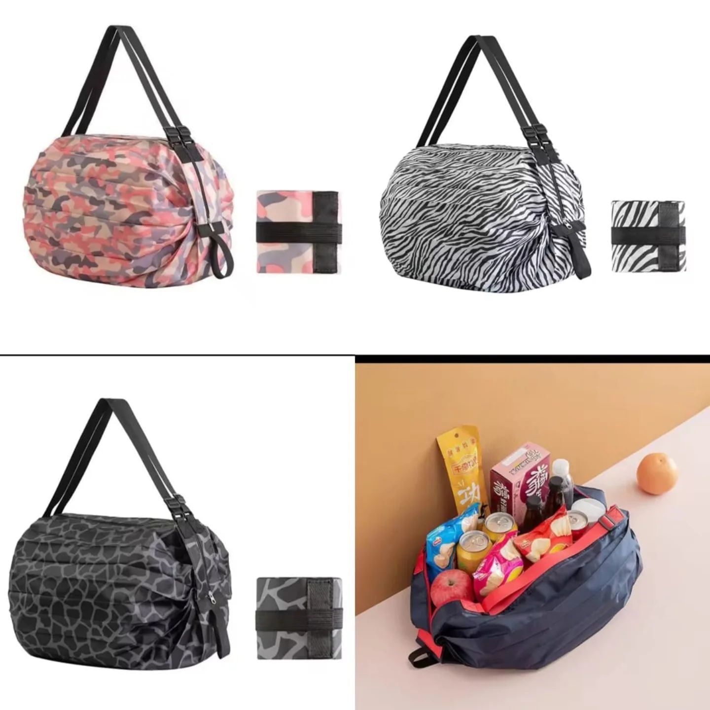 Foldable Travel Shoulder Bag