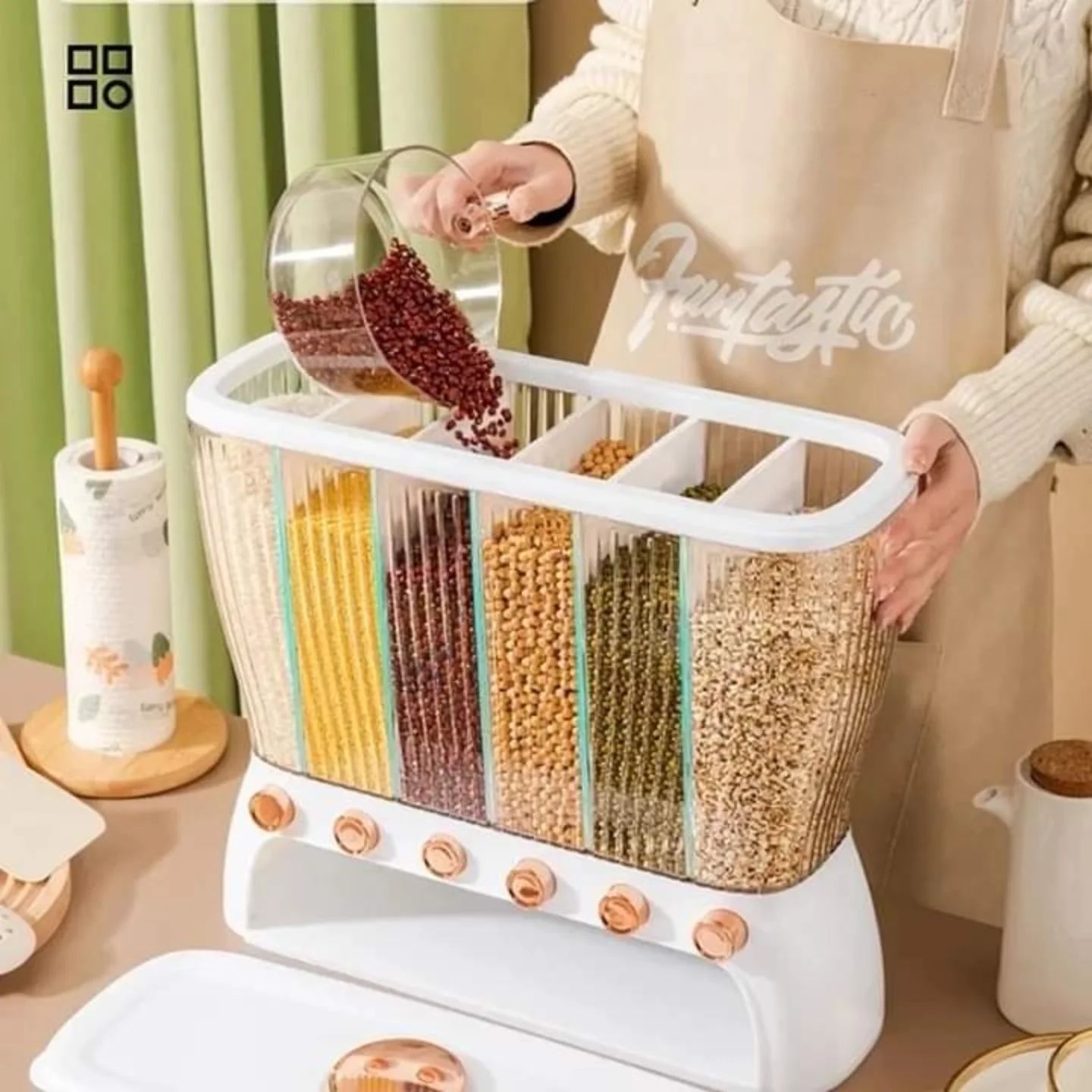 12 KG Luxury Sealed Cereal Dispenser