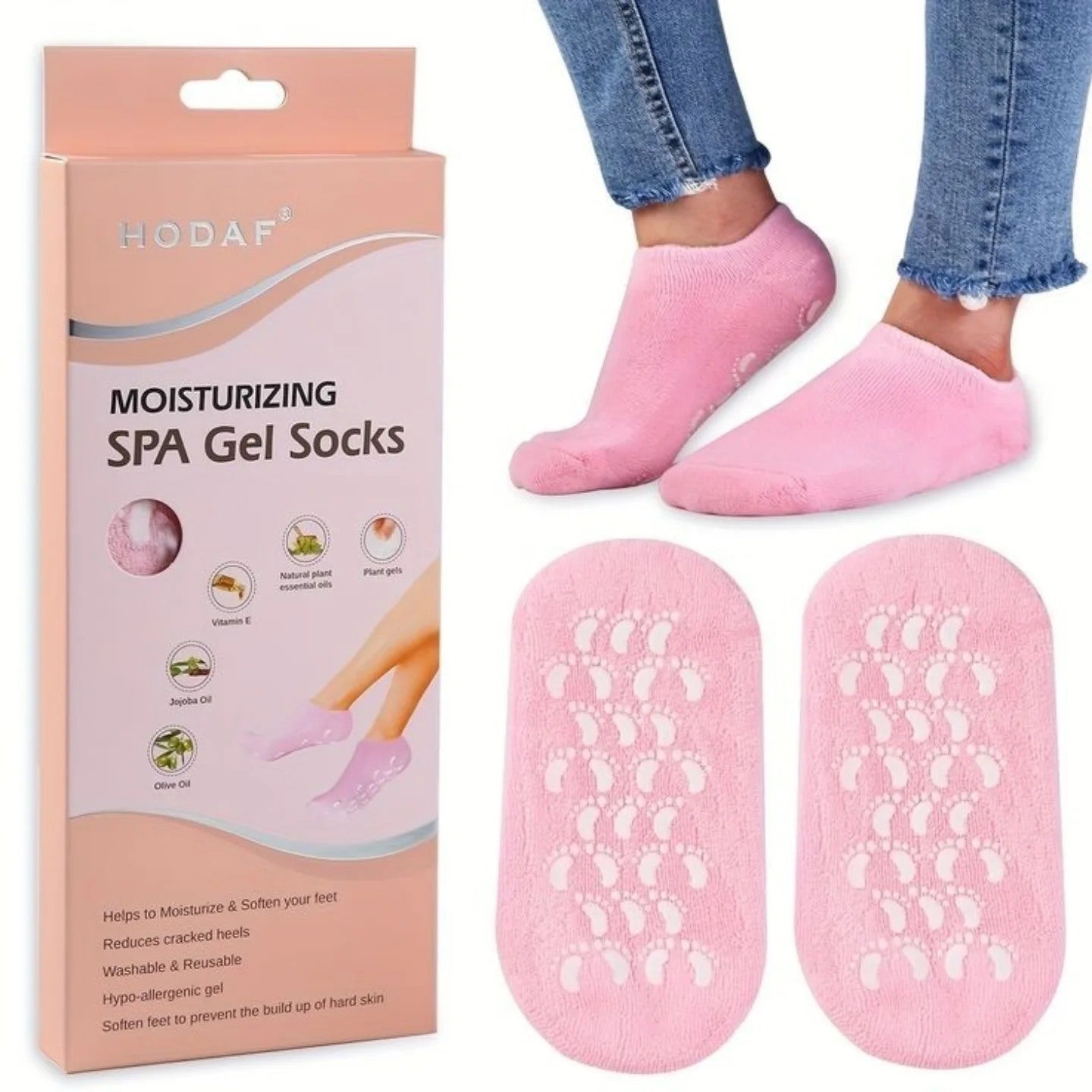 Moisturising Gel Socks