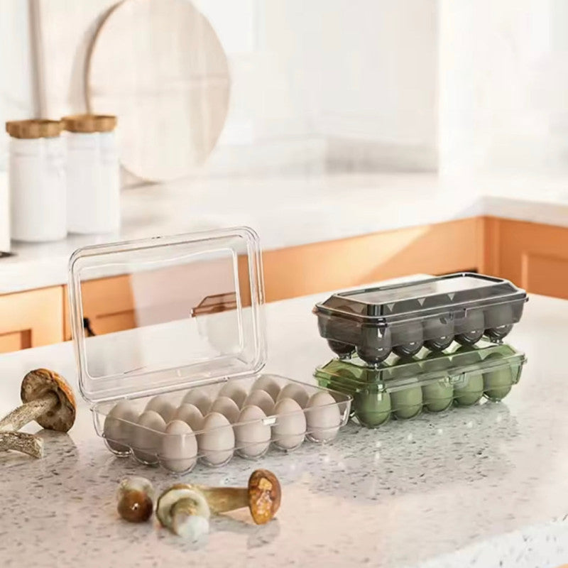 New 15 Grids Egg Storage Box