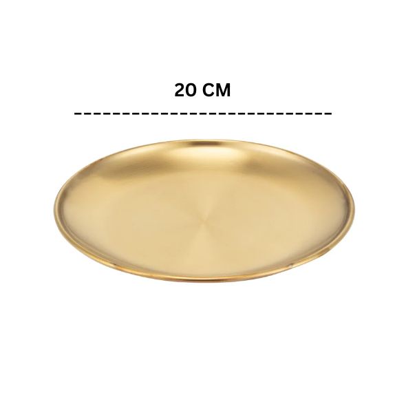 Gold Plated Stainless Steel Plate