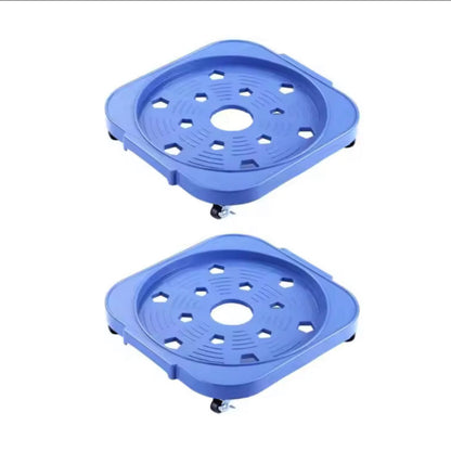 Gas Cylinder Base With Wheels, Heavy Duty Stand With Wheels, Movables Holder For Bottles And Plants