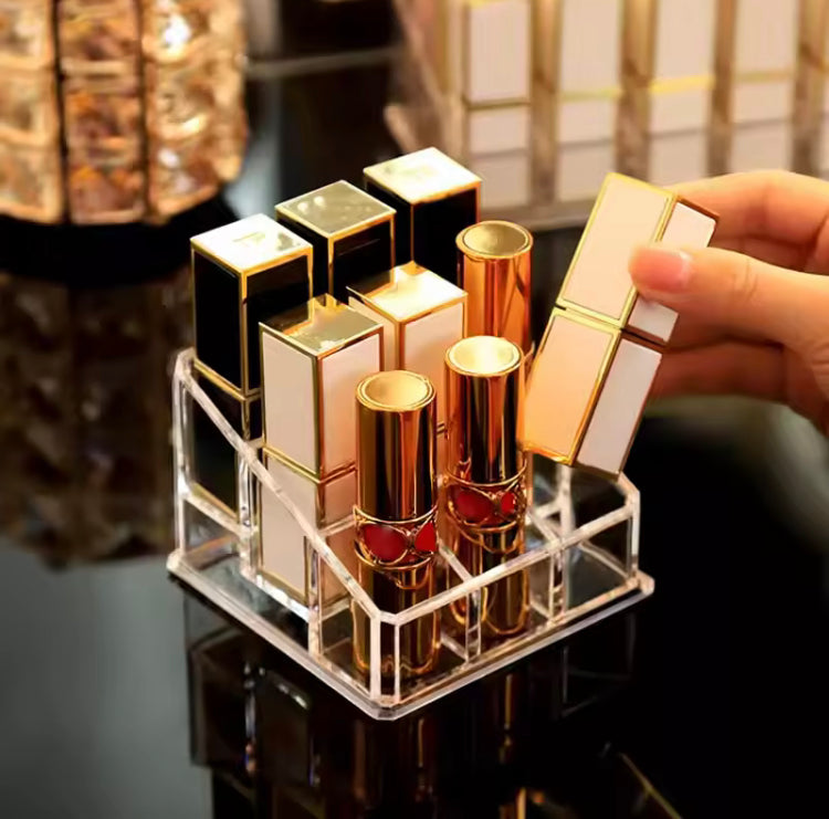 9 Grids High Quality Acrylic Lipstick Organizer