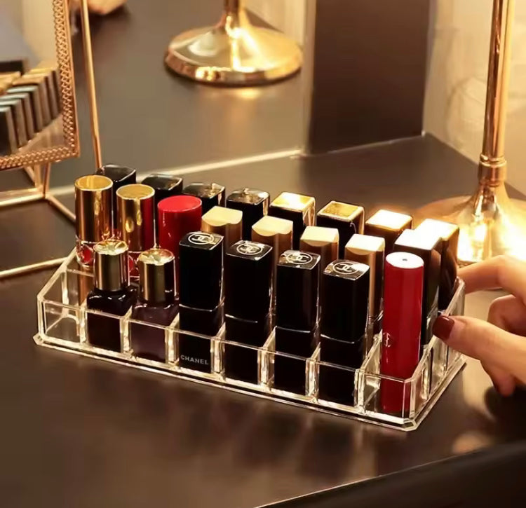 24 Grids High Quality Acrylic Lipstick Organizer
