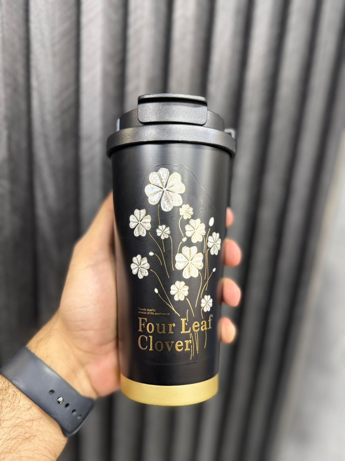 Flower Print Premium Quality Coffee Mug 520ML