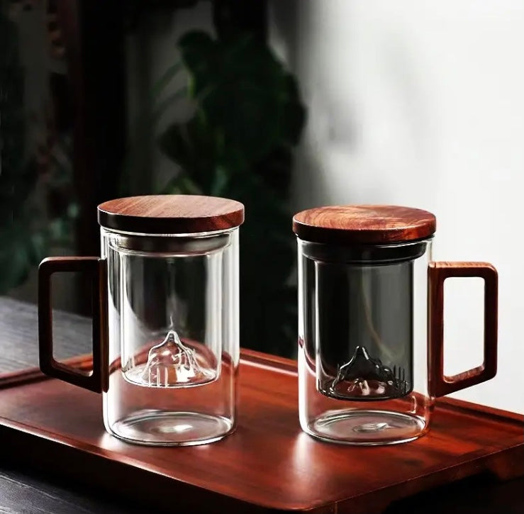 Heat Resistant High Borosilicate Glass Tea Cup