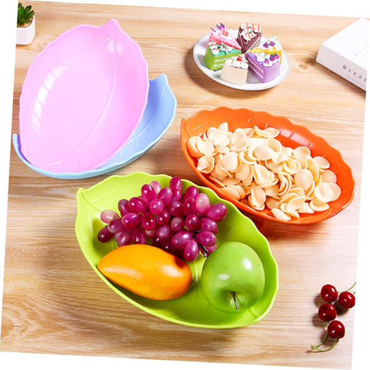 Creative Leaf Multipurpose Fruit Plate Dried Fruit Snack Dish