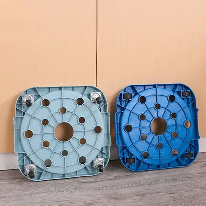 Movable LPG Cylinder Stand – 360° Rotating Wheels