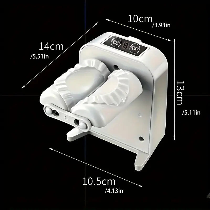 Rechargeable Electric Dumpling Maker – USB-Powered Automatic Dumpling & Pastry Machine