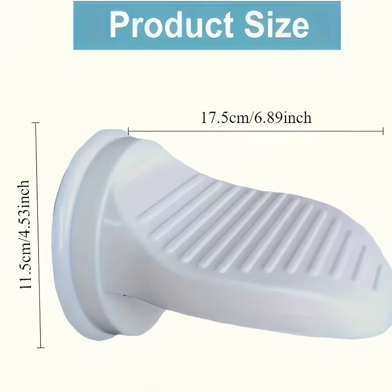 Foot Shower Pedal | Shower Foot Rest with Suction Cup