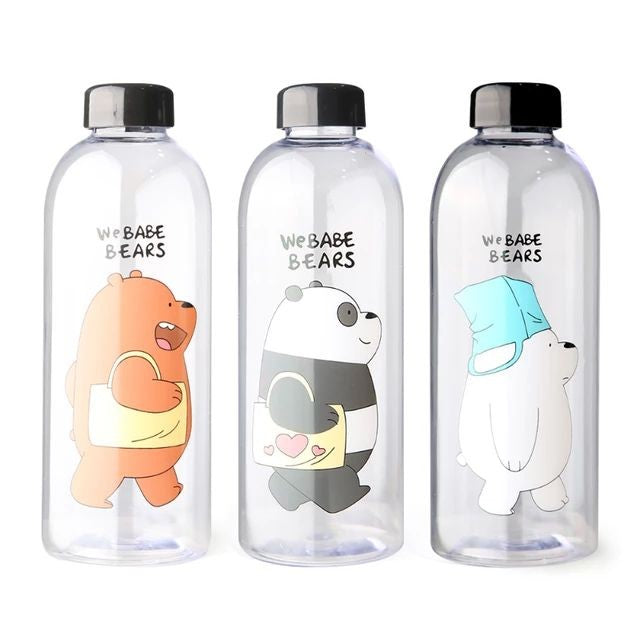 We Bare Bear Water Bottle