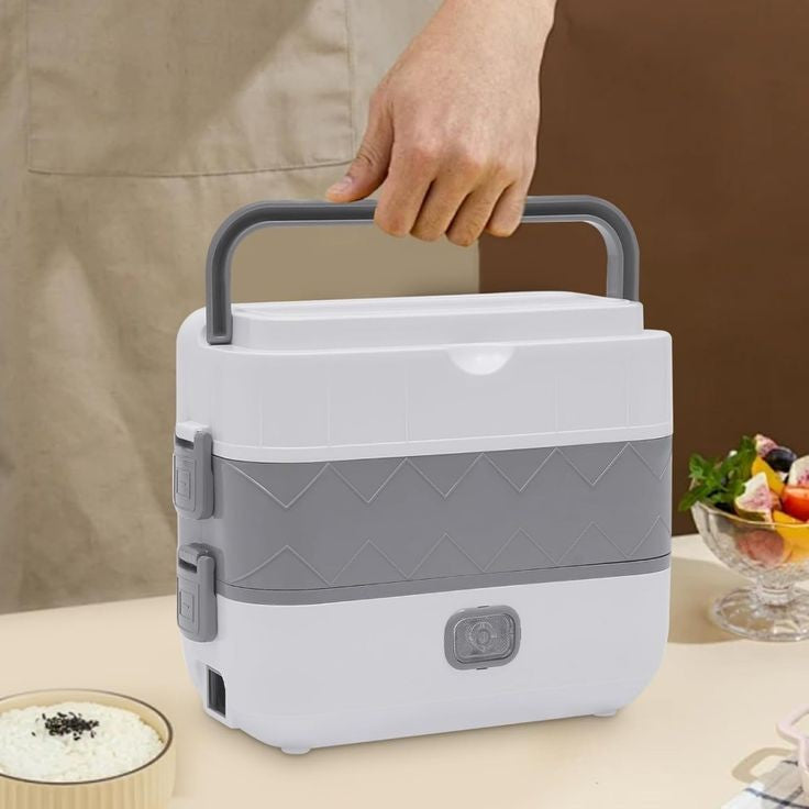 2 Layer Portable Electric Lunch Box