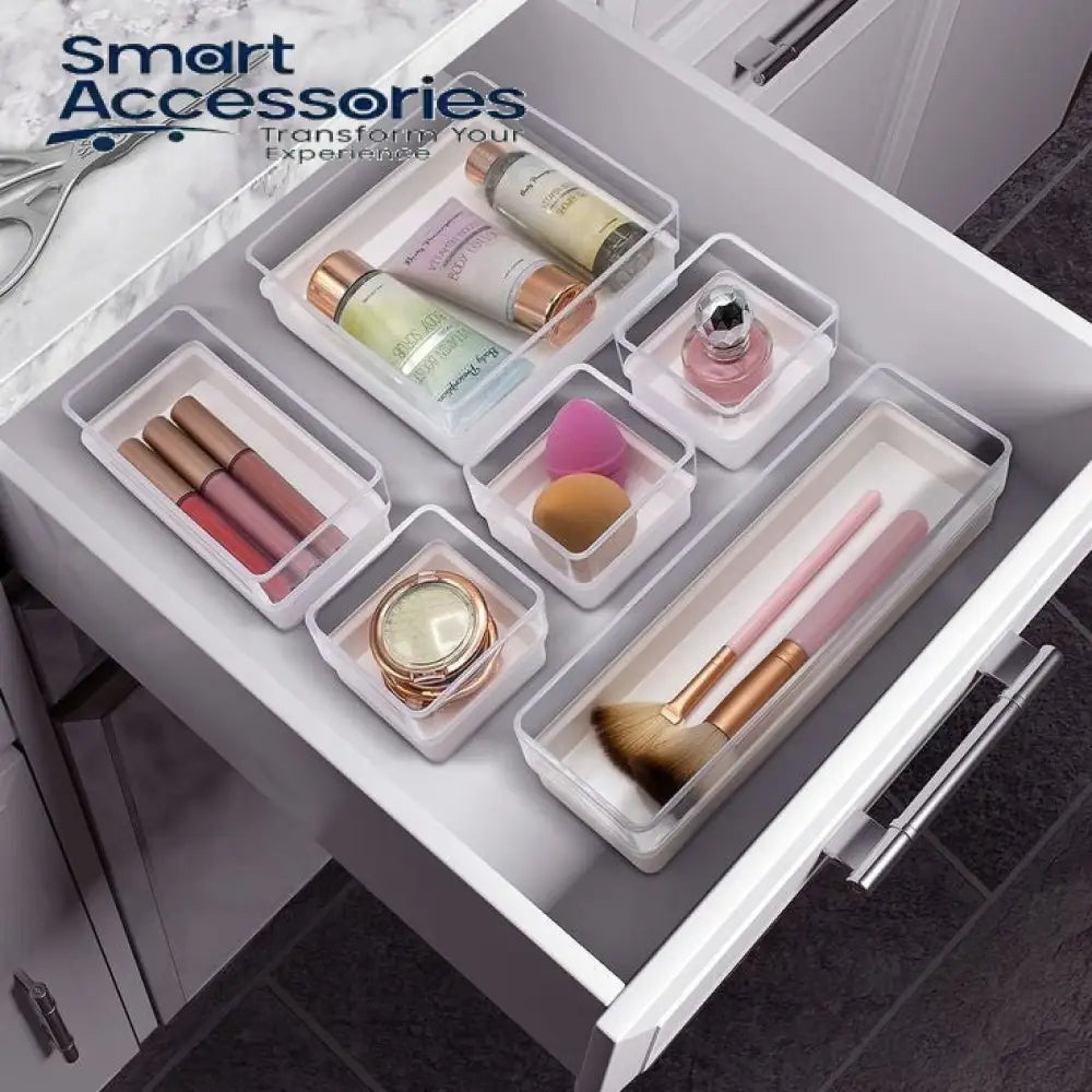4Pcs Drawer Storage Organizer
