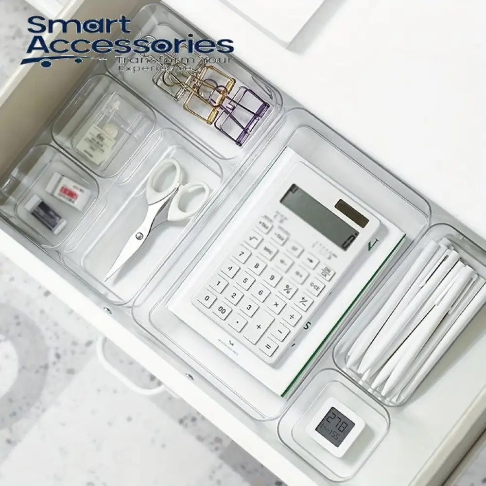4Pcs Drawer Storage Organizer