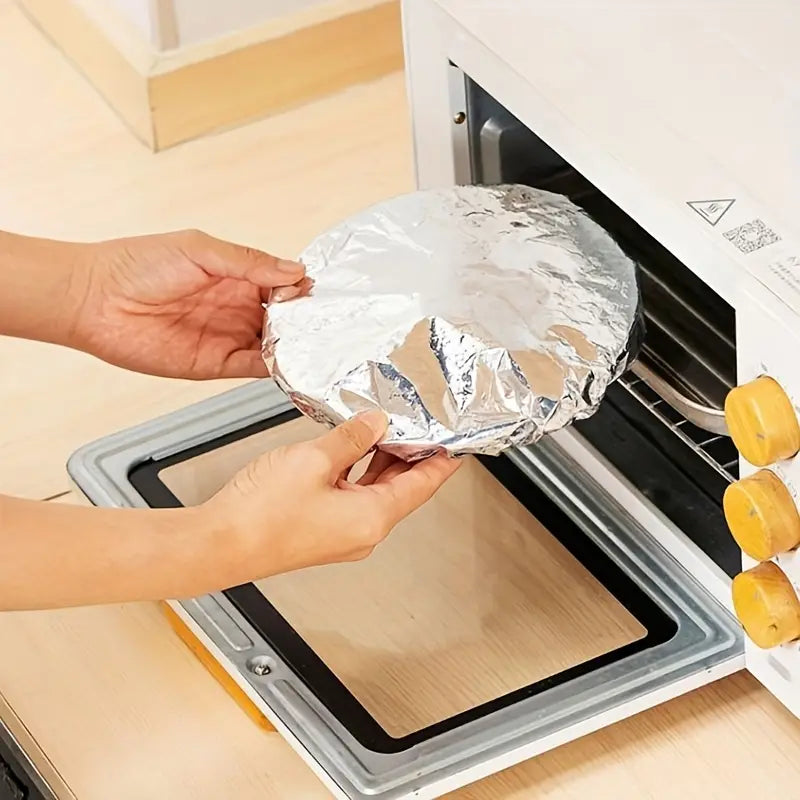FreshWrap Reusable Aluminium Food Covers (10 Pcs)