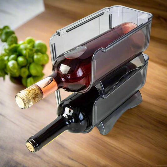 Limon FridgeMate Stackable Bottle Holder – Space-Saving Fridge & Kitchen Organizer (2128) | Adornia.pk