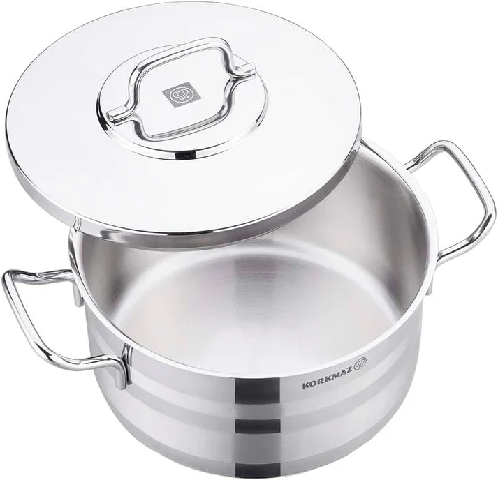 Korkmaz A-2056 Astron 12 Pcs Cookware Set