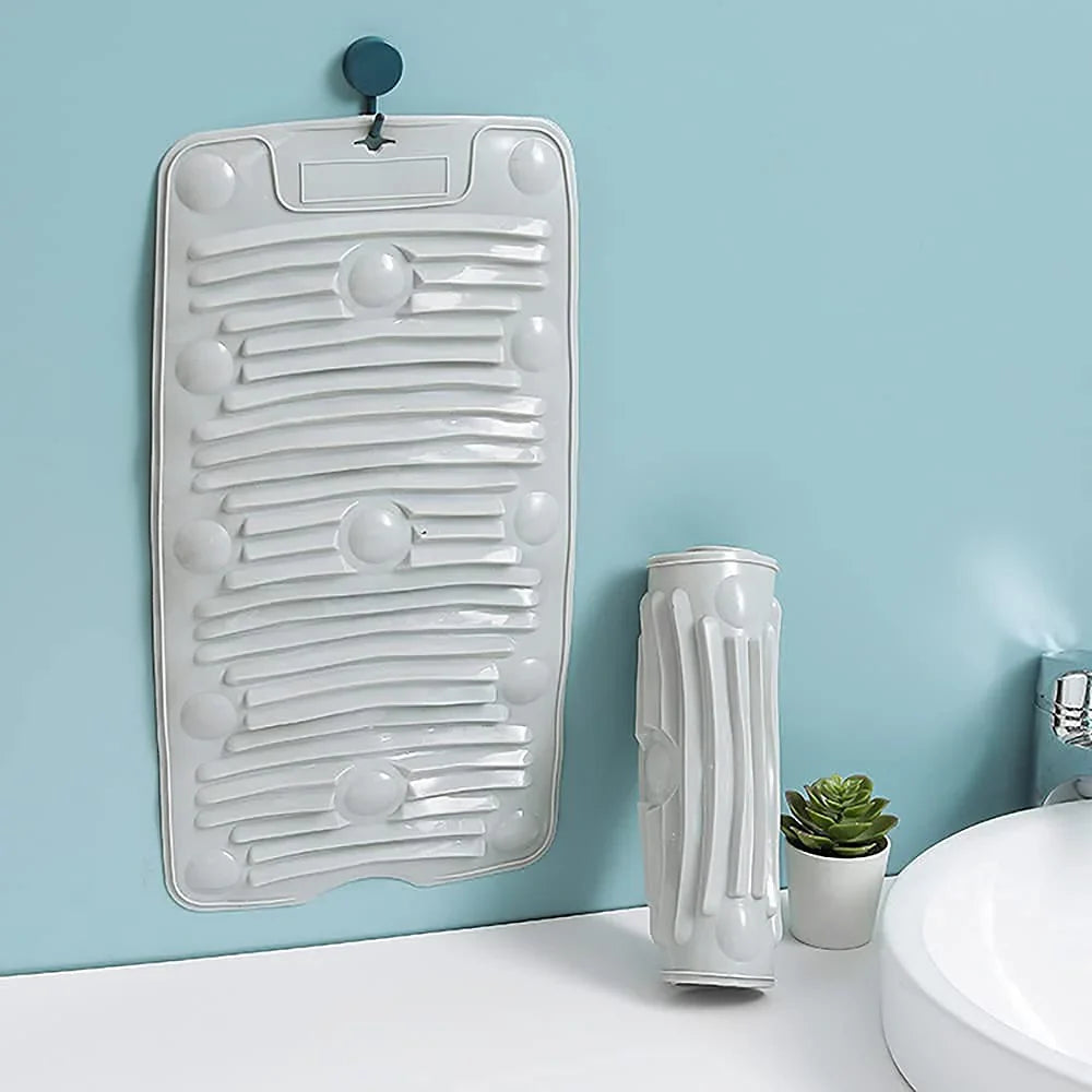 Portable Household Non-Slip Silicone Washboard