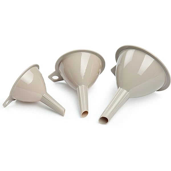 Plastic 3Pcs Funnel Set